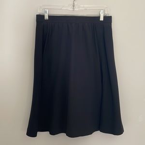 Vanessa Seward Classic Black knee length skirt